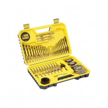 Jogo de 100 Peças para furar, Parafusar e refª DT71563-QZ DEWALT Jogo de 100 Peças para furar, Parafusar e refª DT71563-QZ DEWALT
