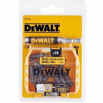 Jogo de 16 peças para aparafusar refª DT71511-QZ DEWALT Jogo de 16 peças para aparafusar refª DT71511-QZ DEWALT