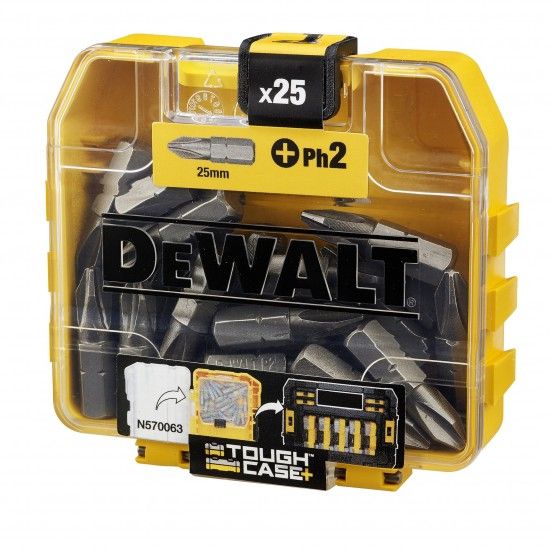 Jogo de 25 pontas Ph2 de 25 mm ref DT71522-QZ DEWALT
