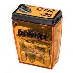 Jogo de 25 pontas Pz2 de 25 mm refª DT71521-QZ DEWALT Jogo de 25 pontas Pz2 de 25 mm refª DT71521-QZ DEWALT