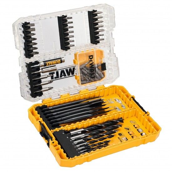 Tough Case m�dia, com 57 pe�as ref� DT70758-QZ DEWALT