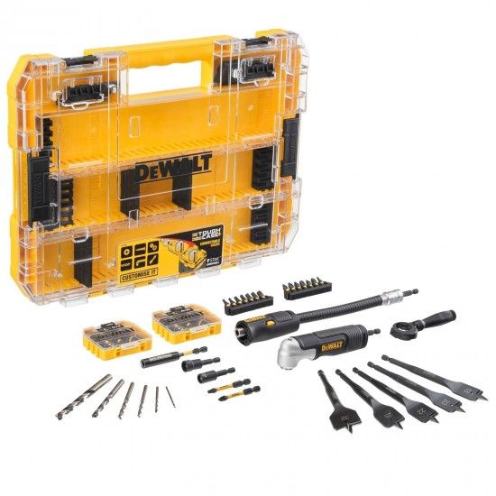 Kit acessórios Toughcase 85pç refª DT70776-QZ DEWALT Kit acessórios Toughcase 85pç refª DT70776-QZ DEWALT