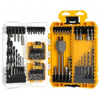 Kit acessórios 100pç refª DT70784-QZ DEWALT Kit acessórios 100pç refª DT70784-QZ DEWALT