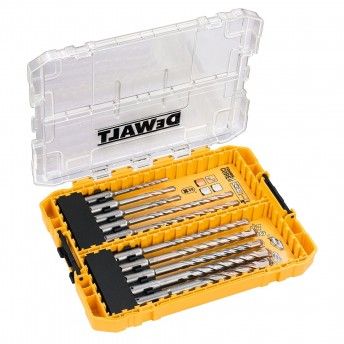 DT70753-QZ Tough Case média em blister com 10 brocas SDS Plus EXTREME 2 refª DT70753-QZ DEWALT DT70753-QZ Tough Case média em blister com 10 brocas SDS Plus EXTREME 2 refª DT70753-QZ DEWALT