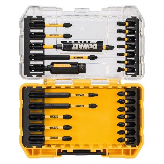 Jogo 25 peas em estojo tipo Tough Case para parafusar com chaves de copo de fcil limpeza ref DT70