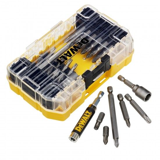 Tough Case de madeira com 40 peas para aparafusar ref DT70702-QZ DEWALT