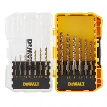 Tough Case pequena com 13 brocas para metal EXTREME 2 refª DT70710-QZ DEWALT Tough Case pequena com 13 brocas para metal EXTREME 2 refª DT70710-QZ DEWALT