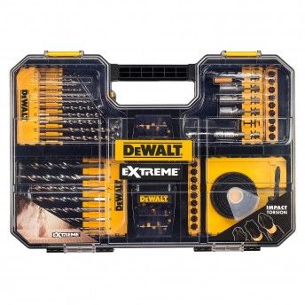 Jogo de 100 bits e brocas Extreme ref DT70620T-QZ DEWALT