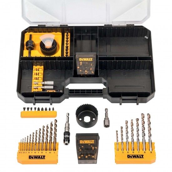 Jogo de 100 bits e brocas Extreme refª DT70620T-QZ DEWALT Jogo de 100 bits e brocas Extreme refª DT70620T-QZ DEWALT