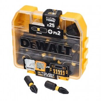 Jogo de 25 Pontas Ph2 25mm ref DT70555T-QZ DEWALT
