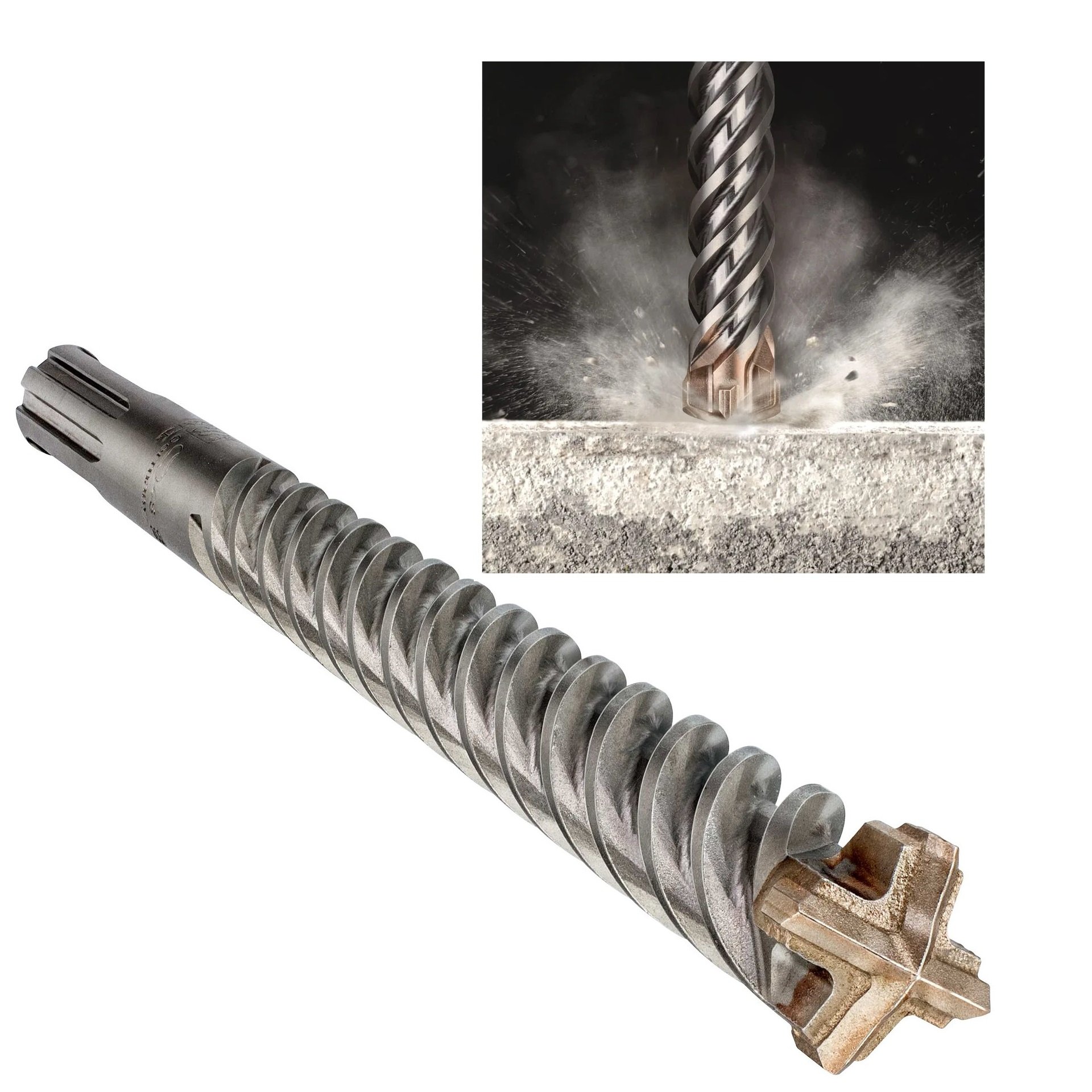 Broca SDS-Max XLR 30x570mm 4 cortes refª DT60833-QZ DEWALT