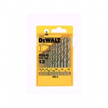 Jogo 13 brocas para metal em HSS-G refª DT5922-QZ DEWALT Jogo 13 brocas para metal em HSS-G refª DT5922-QZ DEWALT
