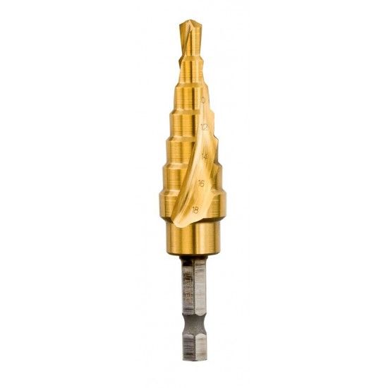 Broca cónica para metal Extreme Impact Ø 6-18mm refª DT5027-QZ DEWALT Broca cónica para metal Extreme Impact Ø 6-18mm refª DT5027-QZ DEWALT