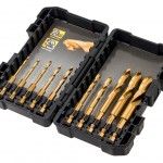 Jogo de 10 Brocas Impact Tor��o TITANIUM ref� DT50050-QZ DEWALT