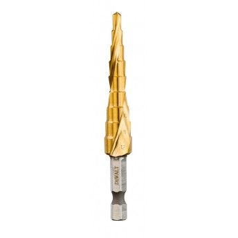 Broca cónica para metal Extreme Impact Ø 4 - 12mm, refª DT5026-QZ DEWALT Broca cónica para metal Extreme Impact Ø 4 - 12mm, refª DT5026-QZ DEWALT
