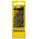 Kit brocas madeira 4, 5, 6, 8, 10mm refª DT4535-QZ DEWALT Kit brocas madeira 4, 5, 6, 8, 10mm refª DT4535-QZ DEWALT
