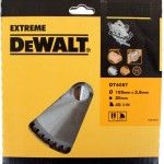Lmina para serra circular porttil 165x20mm 48D ref DT4087-QZ DEWALT