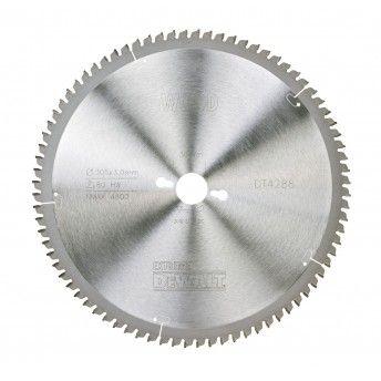 Lâmina para serra circular estacionária 305x30mm 80D refª DT4288-QZ DEWALT Lâmina para serra circular estacionária 305x30mm 80D refª DT4288-QZ DEWALT