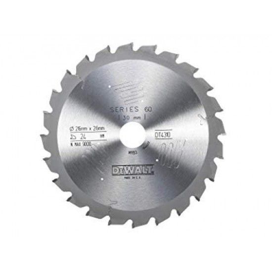 Lâmina para serra circular estacionária 250x30mm 30D refª DT4226-QZ DEWALT Lâmina para serra circular estacionária 250x30mm 30D refª DT4226-QZ DEWALT