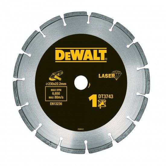 Disco de diamante 230x22.2mm ref� DT3743-XJ DEWALT