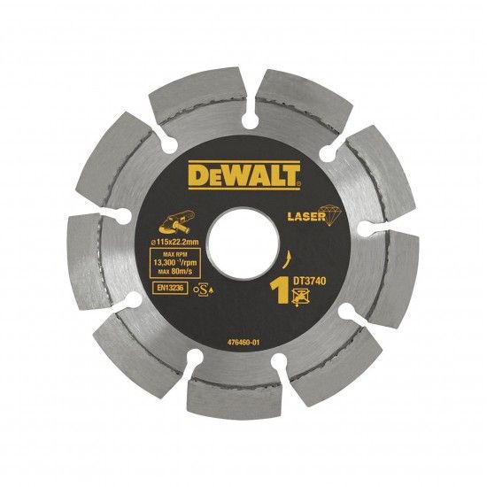 Disco de diamante 115x22.2mm ref DT3740-XJ DEWALT