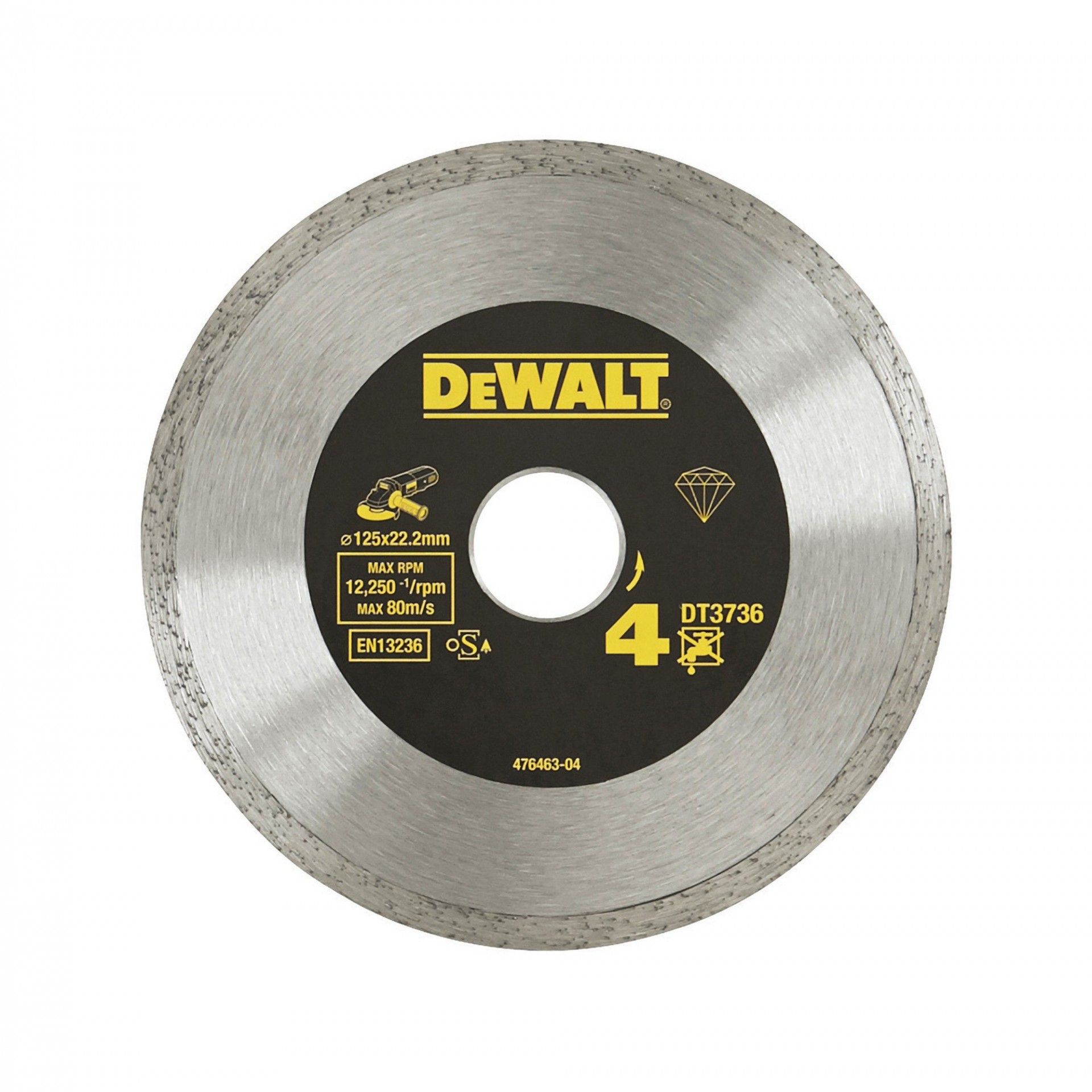 Disco de diamante 125x22.2mm refª DT3736-XJ DEWALT