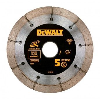 Duplo disco para cortar argamassa de 125mm ref DT3758-QZ DEWALT