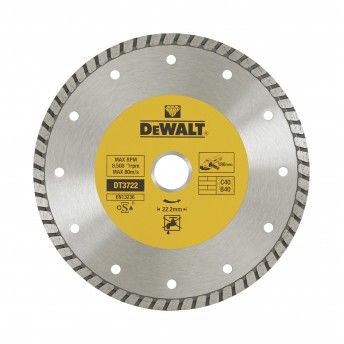 Disco diamantado turbo 180x22.2mm ref DT3722-QZ DEWALT
