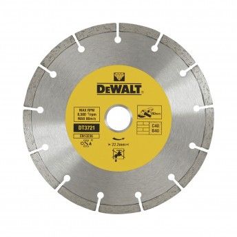 Disco de diamante 180x22.2mm ref DT3721-QZ DEWALT