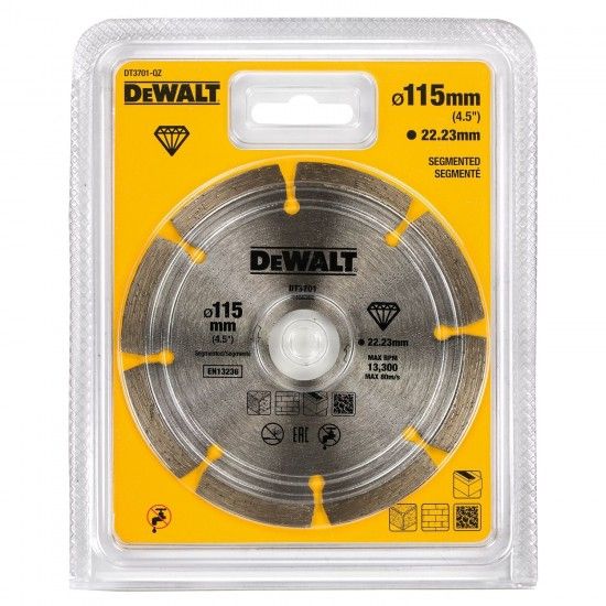 Disco de diamante 115x22.2mm ref DT3701-QZ DEWALT