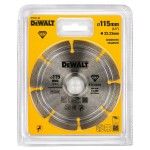 Disco de diamante 115x22.2mm ref DT3701-QZ DEWALT