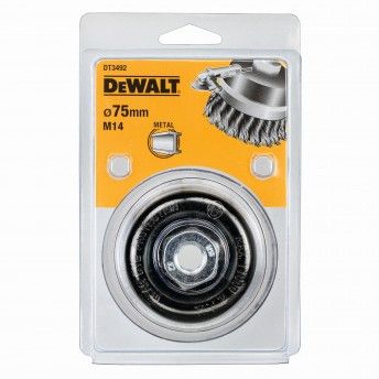 Escova copo de fio tranado ref DT3492-QZ DEWALT