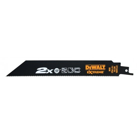 Lmina de serra sabre bi-metal Extreme 2X, comprimento: 203mm, passo dente: 1.8-1.4 mm para metal re