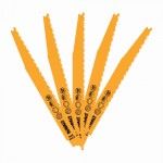 Lâmina de Serra Sabre BIM Progressor para madeira e metal, refª DT2406-QZ DEWALT Lâmina de Serra Sabre BIM Progressor para madeira e metal, refª DT2406-QZ DEWALT