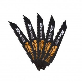 Lmina de serra sabre bi-metal Extreme 2X de demolio - 152mm - 4,2 mm ref DT2300L-QZ DEWALT