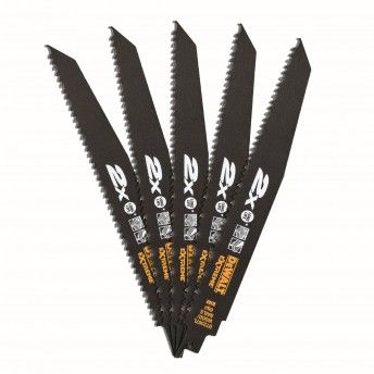 Lmina de serra sabre bi-metal Extreme 2X de demolio 228mm - 4,2 mm ref DT2307L-QZ DEWALT