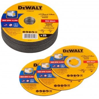 Pack 25 discos 115x1mm ref DT20593-QZ DEWALT