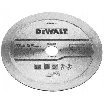 Disco de Diamante Continuo p/ Corte de Cermica 76mm ref DT20591-QZ DEWALT
