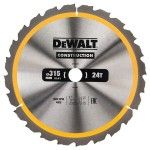 Folha para construo 315x30mm 24D ref DT1961-QZ DEWALT
