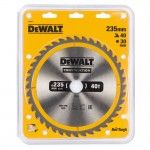Folha para construo 235x30mm 40T ref DT1955-QZ DEWALT