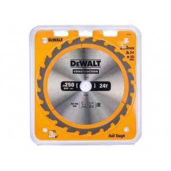 Folha para construo 250x30mm 24D ref DT1956-QZ DEWALT