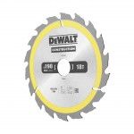 Laminas p/serra 190x30mm 18T (AC) refª DT1943-QZ DEWALT Laminas p/serra 190x30mm 18T (AC) refª DT1943-QZ DEWALT