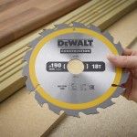 Laminas p/serra 190x30mm 18T (AC) refª DT1943-QZ DEWALT Laminas p/serra 190x30mm 18T (AC) refª DT1943-QZ DEWALT