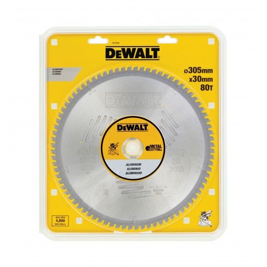 L�minas para Serra Estacion�rias 305 x30 x80D para Alum�nio ref� DT1916-QZ DEWALT