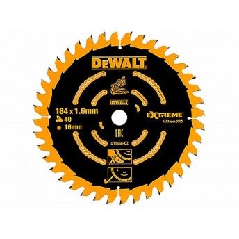 Lmina para Serra Circular Estacionria 184 x 16 x 40T ref DT1668-QZ DEWALT