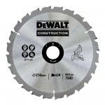 DISCO 216X2.6 DT1154-QZ 24 DENTES DEWALT DISCO 216X2.6 DT1154-QZ 24 DENTES DEWALT