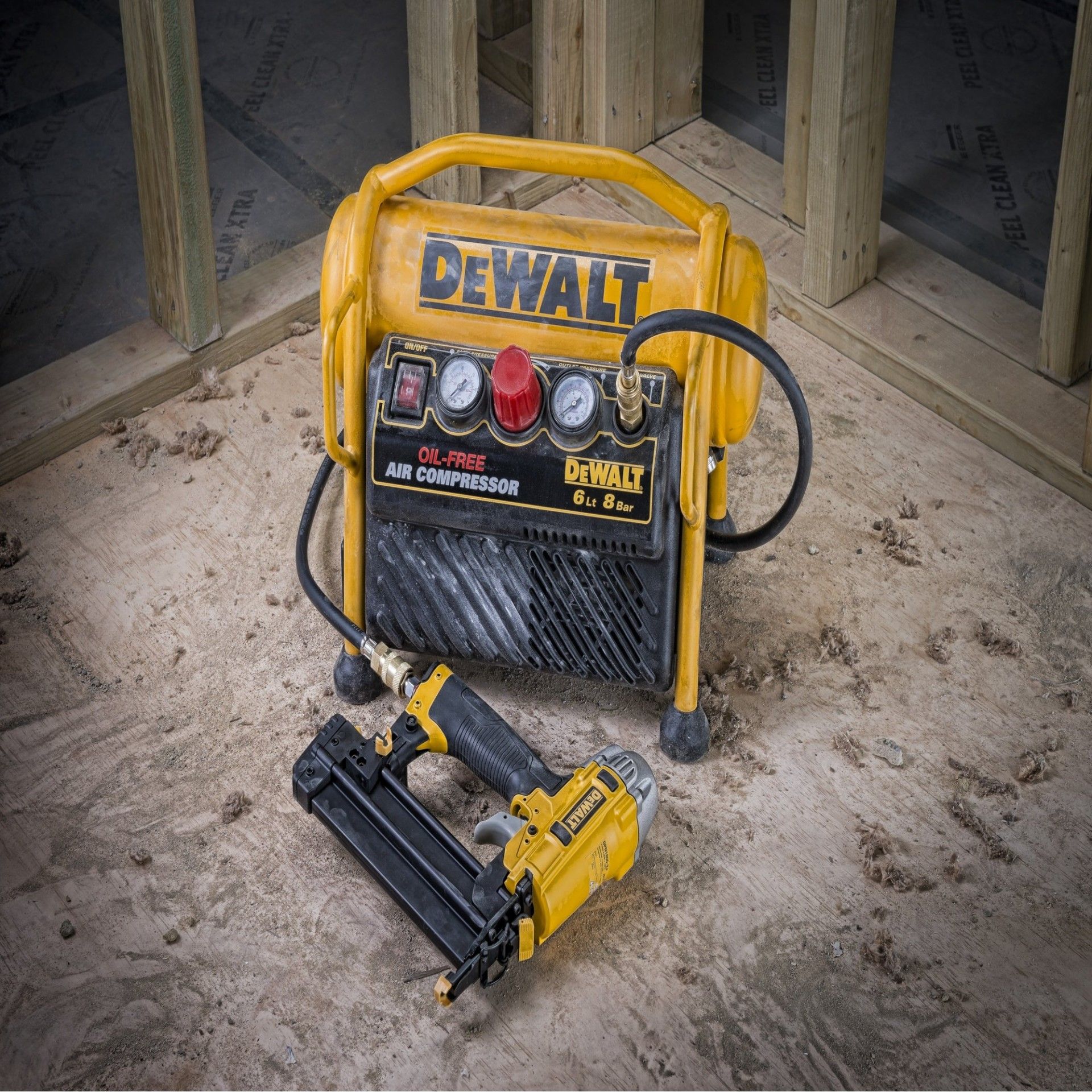 Compressor de 6L refª DPC6MRC-QS DEWALT