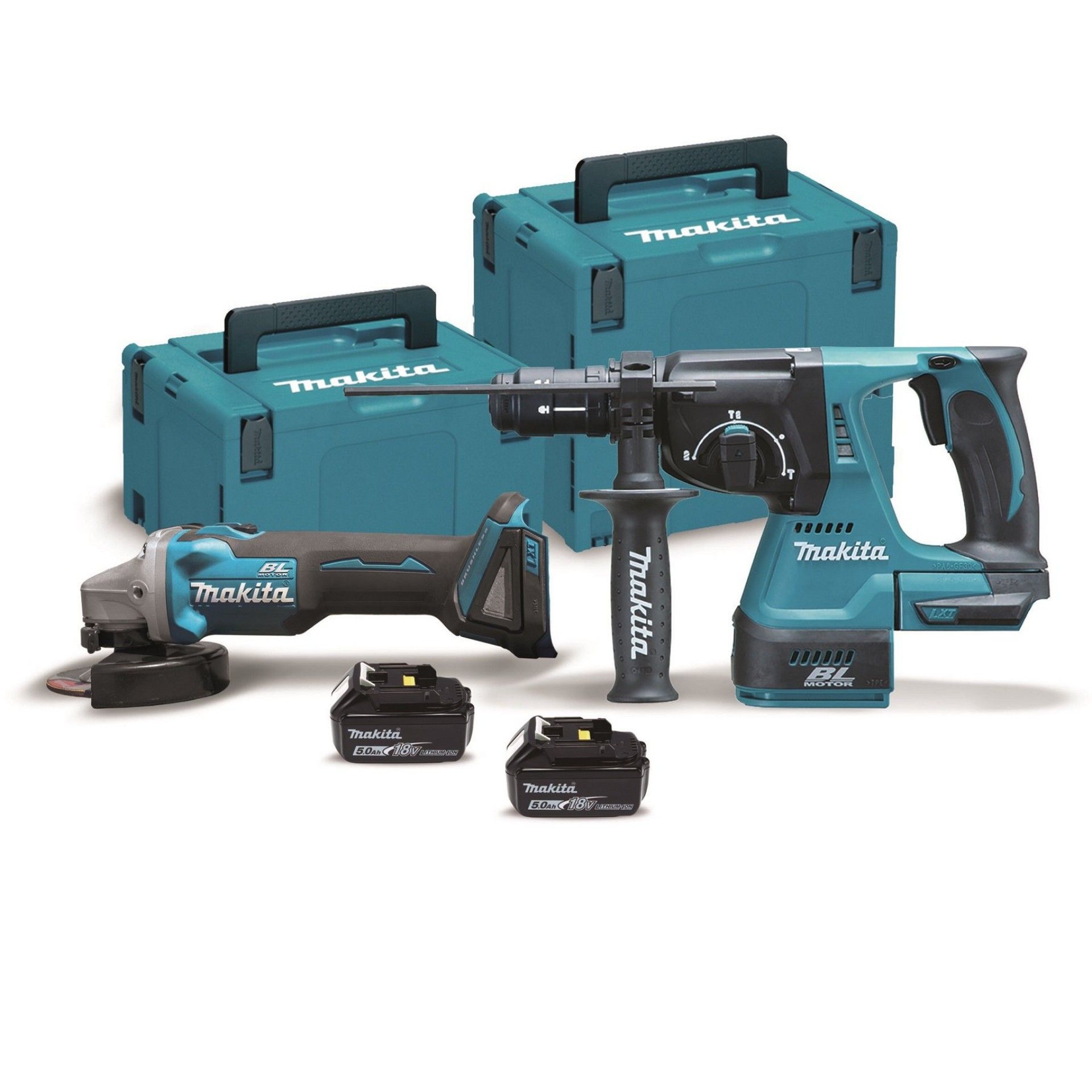 Combo DGA504Z + DHR243Z BL 18V LXT DLX2125TJ1 Makita