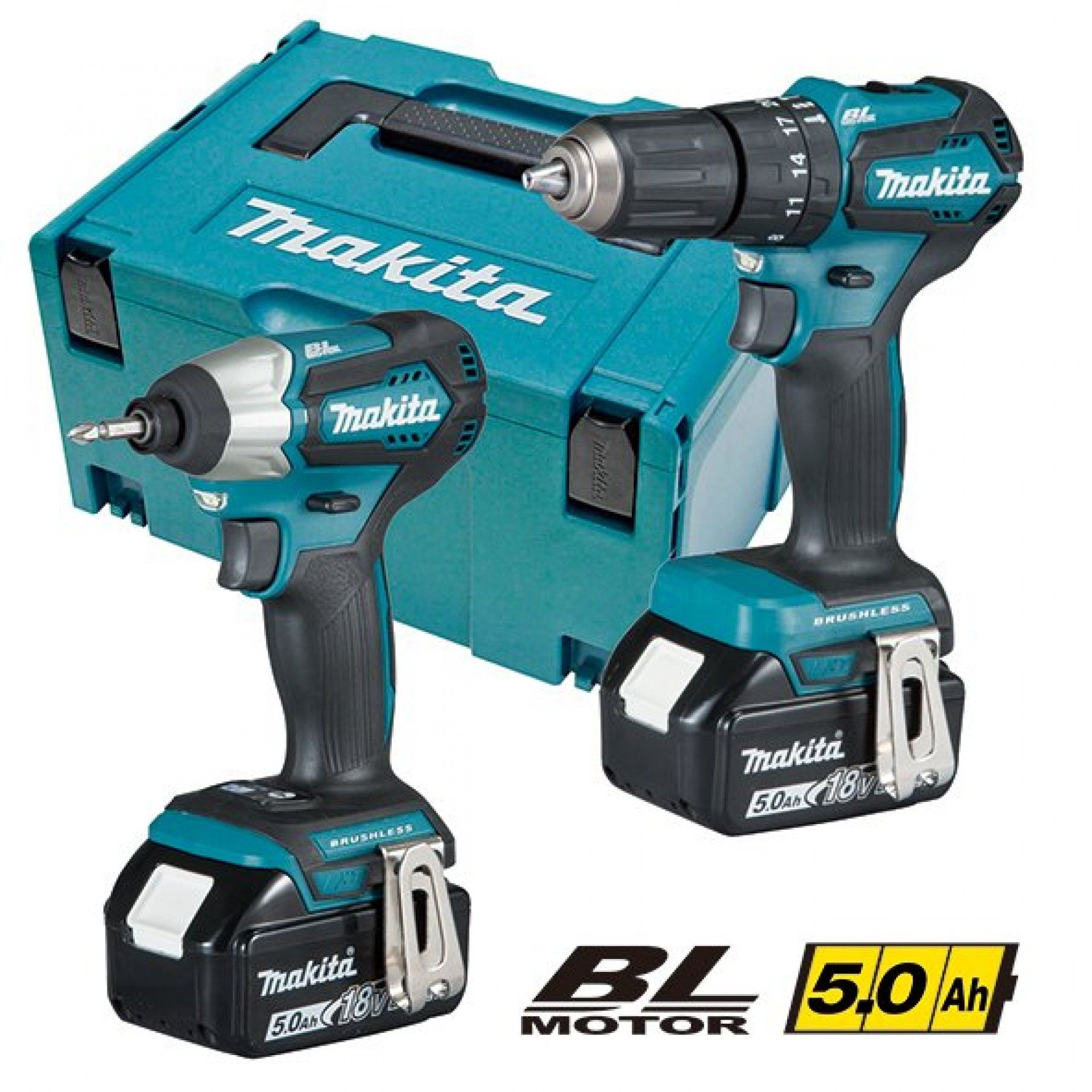 Combo DTD155Z + DHP483Z BL 18V LXT DLX2221TJ Makita