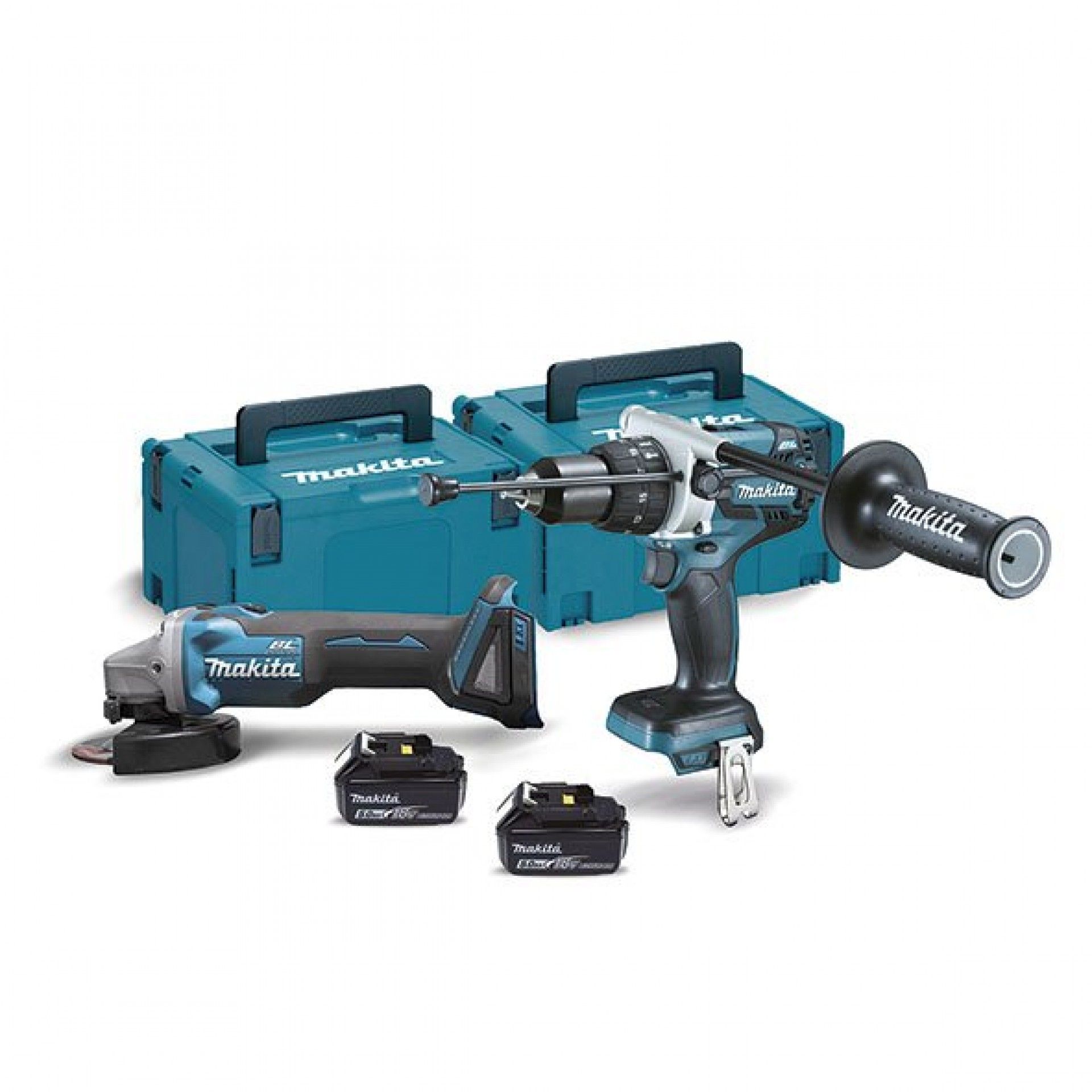 Combo DGA504Z + DHP481Z BL 18V LXT DLX2130TJ2 Makita